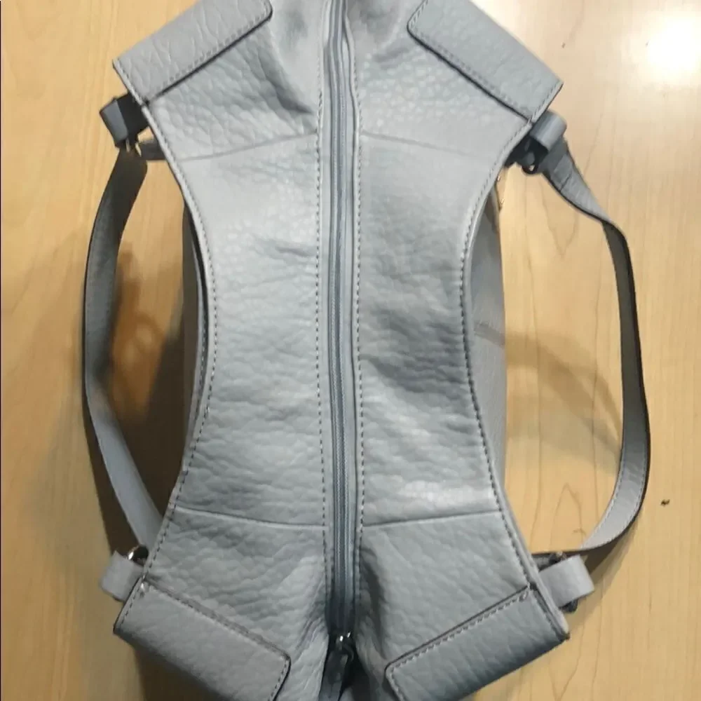 Light blue grey color tote. NWOT